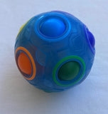 Puzzle Fidget glow in the dark  Ball move the small balls around sensory toy