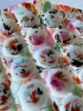 lotus Flower popit fidget toy octogon close up