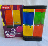 Mulit Coloured Liquid Timer relax fidget toy box