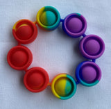 Popit Bracelet sensory fidget toy silent pocket sized