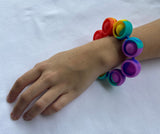 Popit Bracelet sensory fidget toy silent pocket sized