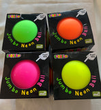 Smoosho's Jumbo Neon Ball squishy sensory fidget toy