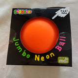 Smoosho's Jumbo Neon Ball squishy sensory fidget toy