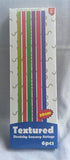 Textured stretchy strings set of 6 boxed