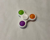 Fidget Spinner soft dimple bubbles press pop spin sensory toy