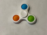 Fidget Spinner soft dimple bubbles press pop spin sensory toy