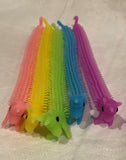 Soft spikey Stretchy Sensory fidget toy unicorn monkey noodle