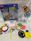 Make your own wind up clock kit STEAM toy