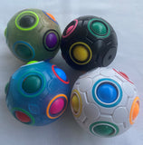Puzzle Fidget Spinner Ball move the small balls around sensory toy