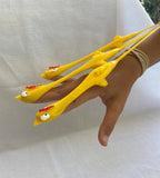 Flickin Chicken Catapult soft stretchy sensory toy