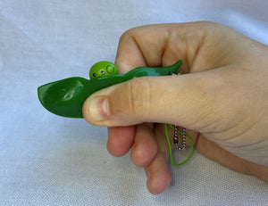 Pea Popper Key Chain fidget sensory toy
