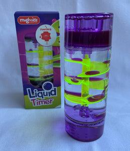 Liquid Timer with Box 5 minute purple
