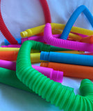 Pop Tubes stretch squeeze swing around fun sensory fidget toy