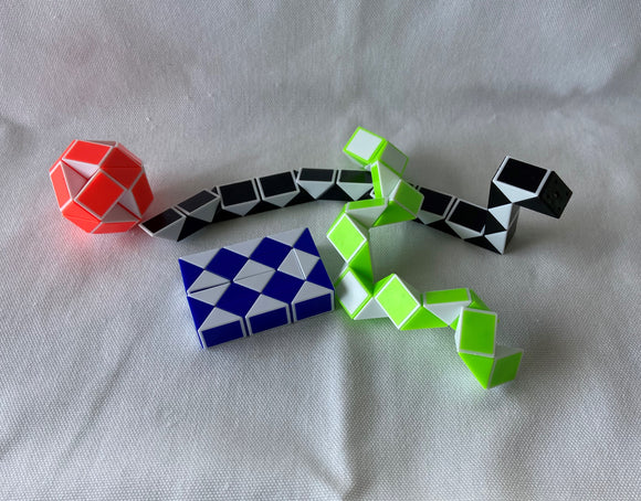 Snake Cube Puzzle twist create sensory fidget toy