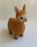 Squishy Beanine Llama soft stretchy sensory fidget toy beanies inside fawn