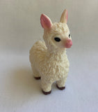 Squishy Beanine Llama soft stretchy sensory fidget toy beanies inside white