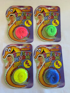 Magic Twisty Fluffy worm fidget trick toy